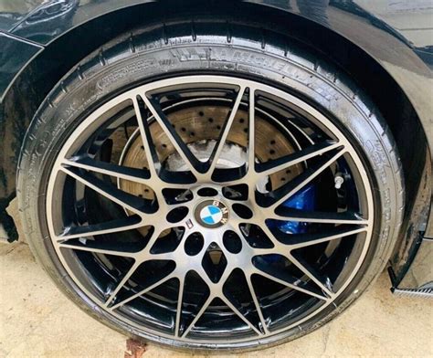 GENUINE BMW M4 20 INCH 666M ALLOY WHEELS M2 F22 M3 SERIES F80 F30 F82 F83 F32 BLACK 666 | in ...