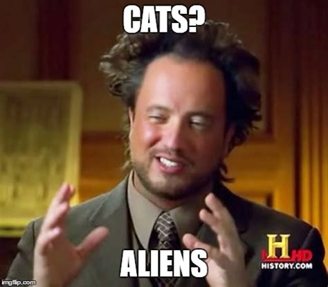 Cats are Aliens. - Imgflip