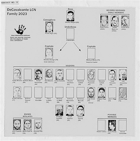 DeCavalcante family chart : r/Mafia