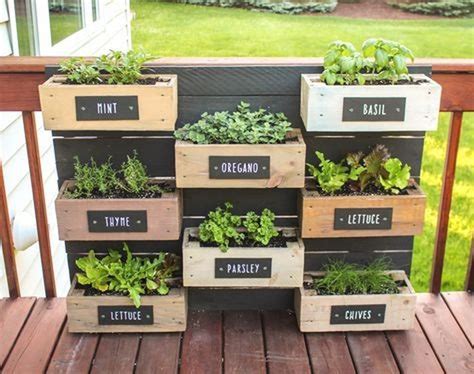 30+ Affordable Herb Box Decor Ideas For Your Home – Diy herb garden - Modern Design | Herb ...