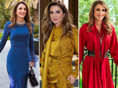 21 of HM Queen Rania's Best Style Moments in Vibrant Colors