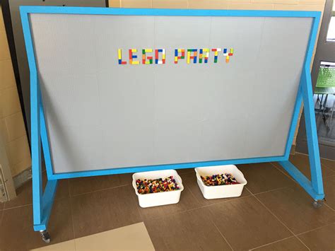 DIY LEGO Wall - Kids Ministry Leadership