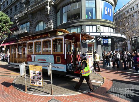 Cable Car at Union Square Photograph by Steven Spak | Pixels