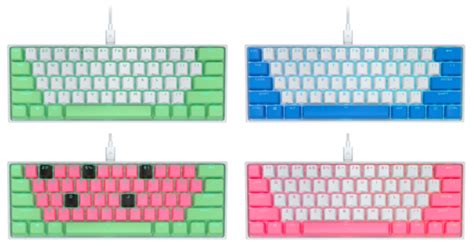 Corsair announces the K65 RGB MINI mechanical gaming keyboards in four different colors