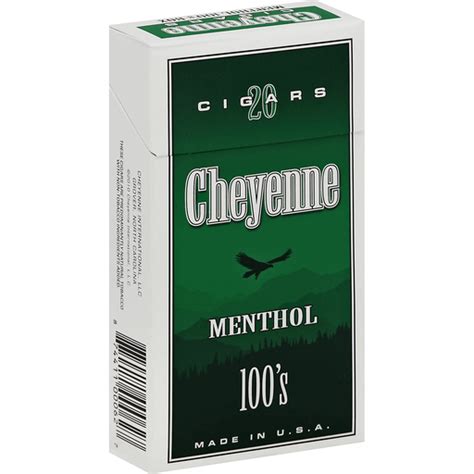 Cheyenne Cigars, Menthol, 100's | Tobacco | Hays