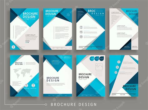 Premium Vector | Modern brochure template