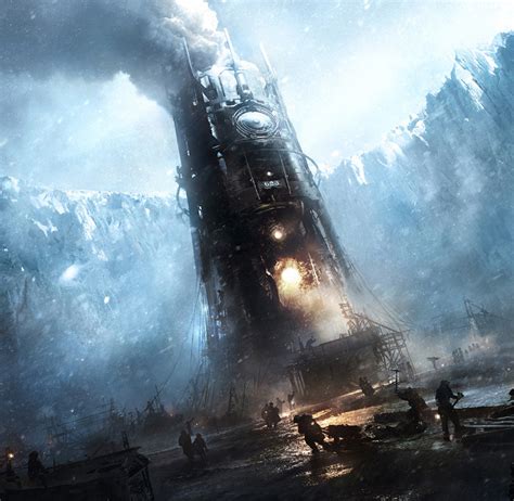 ArtStation - Frostpunk - Marketing Illustrations