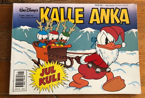 Kalle Anka - julkul (1981,1984) (411539014) ᐈ Köp på Tradera