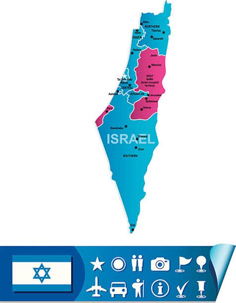 Royalty Free Israel Map Clip Art, Vector Images & Illustrations - iStock