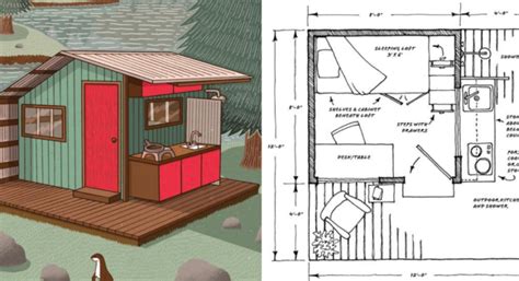 64 sq ft Tiny Home Built for $300