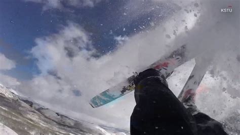 Intense video shows professional skier stuck under avalanche in Utah ...