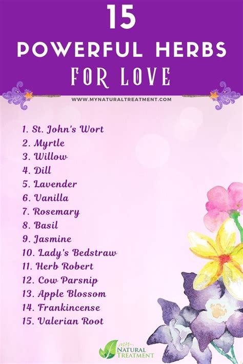 15 Best Herbs for Love Spells and Magic Recipes DIY | Magic herbs ...