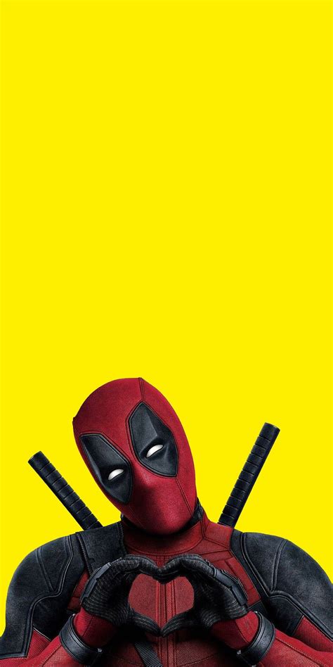 the deadpool character is holding two baseball bats