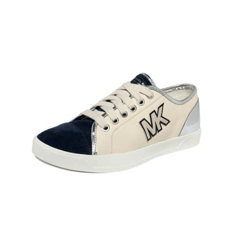 Michael kors Logo Sneakers in Blue | Lyst