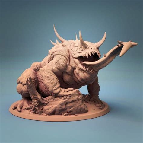 Giant Toad Gigantoad Froghemoth Dungeons and Dragons D&D | Etsy in 2021 ...