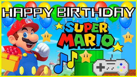 Super Mario Happy Birthday Backdrop Banner Party Supplies, 44% OFF