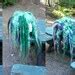 Green Pixy Full Dread WIG Hair Art cyber goth punk hippie boho
