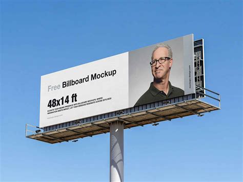 Wide Billboard Mockup