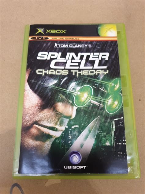 Xbox Tom Clancy's Splinter Cell Chaos Theory, Video Gaming, Video Games ...