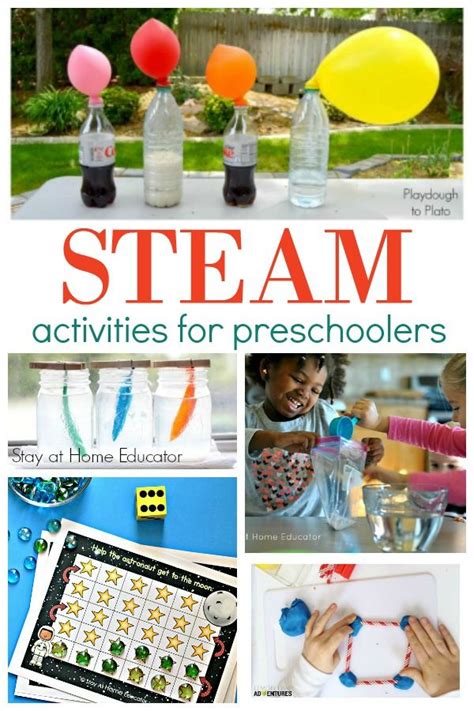 15 Unbelievable Preschool STEAM Activities - Stay At Home Educator | Summer preschool activities ...