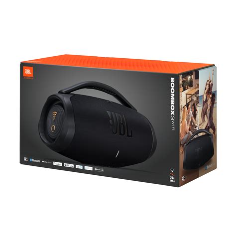 JBL Boombox 3 Wi-Fi | Powerful Wi-Fi and Bluetooth portable speaker