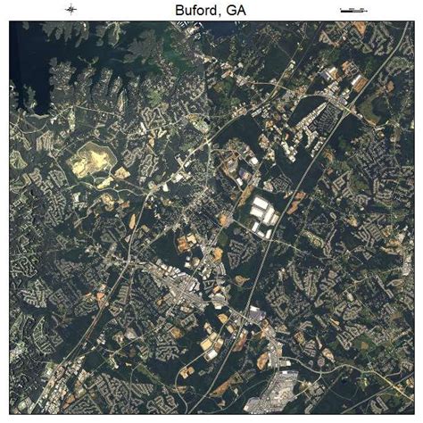 Aerial Photography Map of Buford, GA Georgia