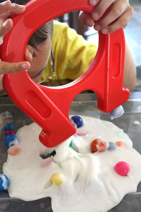 Easy To Make Magnetic Slime - Little Bins for Little Hands | Science activities, Science ...