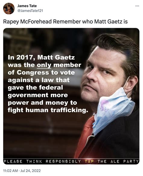 R---- McForehead Matt Gaetz (Twitter Meme) | Rapey McForehead | Know ...