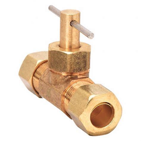 APPROVED VENDOR Needle Valve: Straight Fitting, Low Lead Brass ...