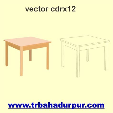 table image vector clipart