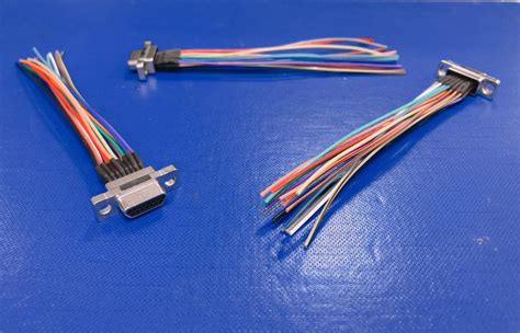 Micro-D 15Pin Female Connector with Cable | Taiwantrade.com