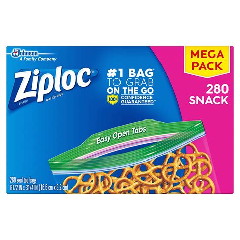 Ziploc Snack Bags (280-ct.) As Low As $4.96! - Deal Seeking Mom