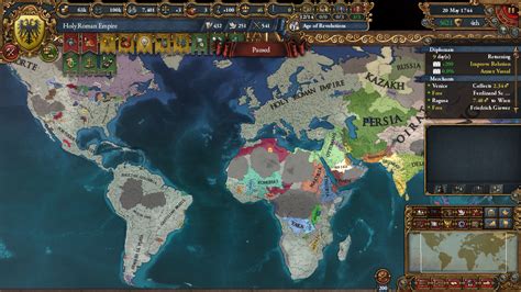 My First Holy Roman Empire! : r/eu4