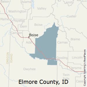 Elmore County, Idaho Commuting