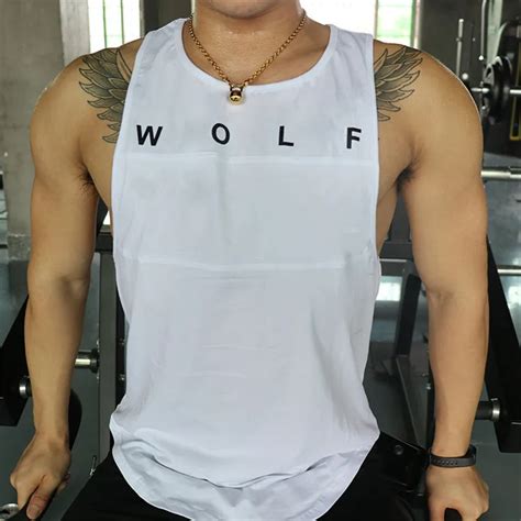 Men's Sleeveless Breathable Workout Tank Tops - Men's Fitness Apparel ...