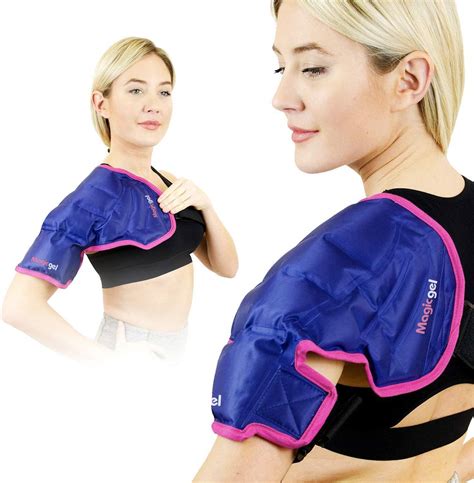 Amazon.com: Shoulder Ice Pack - Reusable, Flexible and Long Lasting - Cold Therapy Pain Relief ...