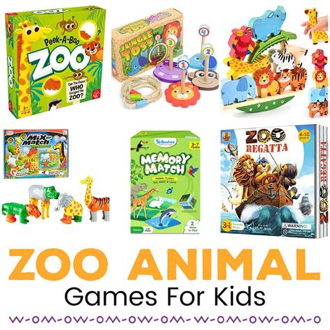 Zoo Animals Games | Homeschool Preschool