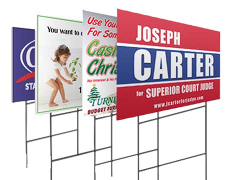 Custom Yard Signs | Political & Real Estate Signage