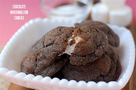 Chocolate Marshmallow Cookies | NoBiggie