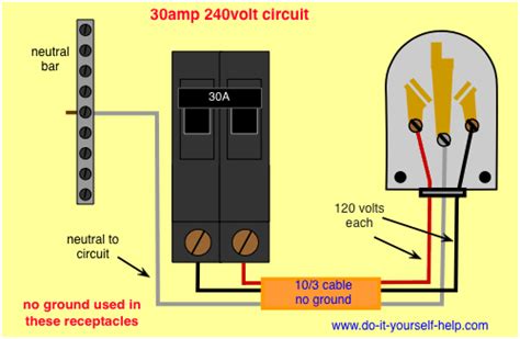 220 Volt Breaker Wiring Diagram