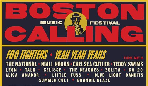 Boston Calling 2023 Lineup Amp Ratings Liverate - PELAJARAN