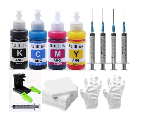 ANG Refill KIT for HP 682 Ink Cartridge for Compatible: Amazon.in ...