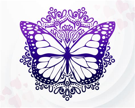 Butterfly Mandala SVG Free - 1993+ Mandala Butterfly Svg Free - SVG,PNG ...