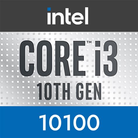 Intel Core i3-10100 CPU Benchmark and Specs - hardwareDB