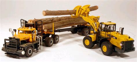 Ho Scale Log Truck