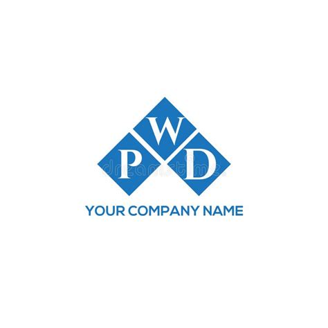 PWD Letter Logo Design on White Background. PWD Creative Initials ...