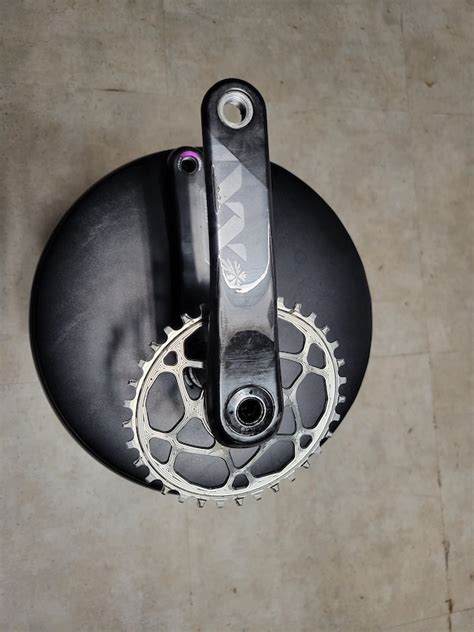 Sram XX1 Dub SL Carbon Crankset with oval ring 170mm For Sale