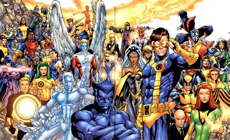 Uncanny X-Men: X-Men Lineups: 90s (Blue/Gold)