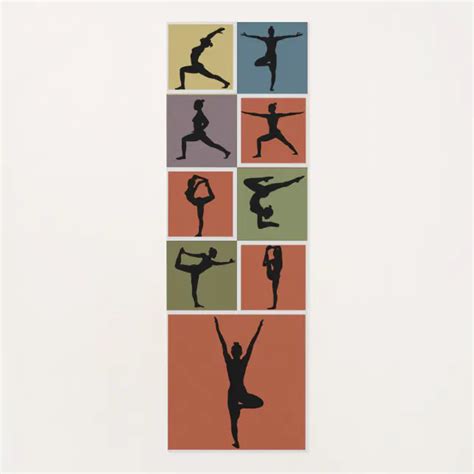 Yoga Poses Yoga Mat | Zazzle