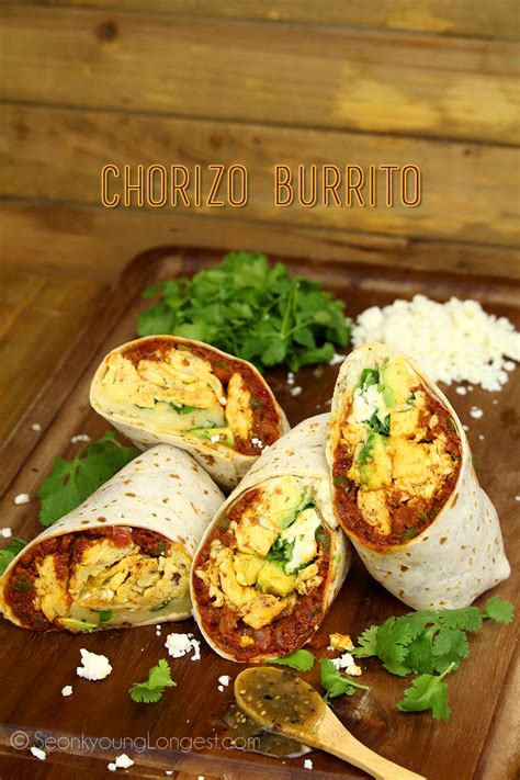 Chorizo Burrito Recipe & Video - Seonkyoung Longest Taiwanese Fried ...